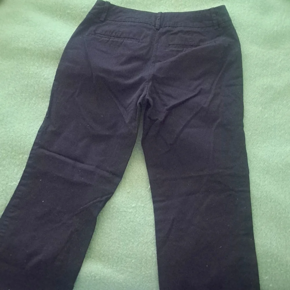 MERONA black cotton jeans size 2 - Picture 2 of 4